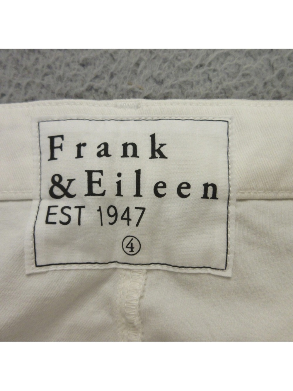 Frank & Eileen Blackrock Utility Pant size 4 Italian Peached Twill . EUC - Picture 6 of 6